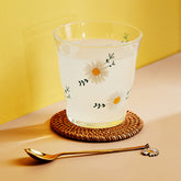 Daisy Glass Cup